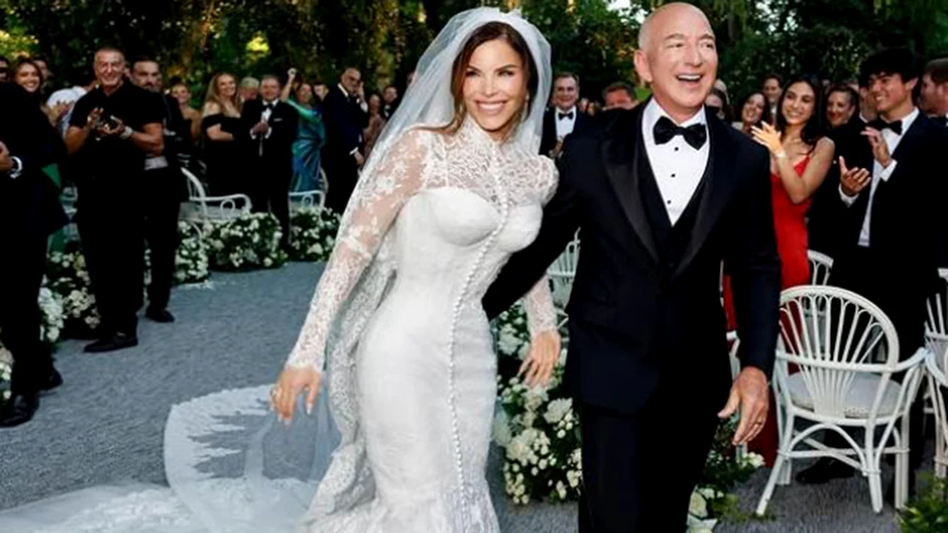 Lauren a publicat pe contul ei de Instagram singura fotografie de la nuntă