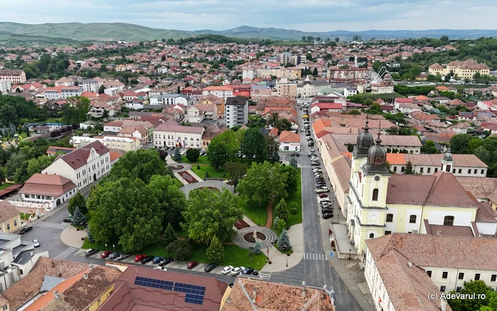 Orașul Blaj. Foto: Daniel Guță. ADEVĂRUL