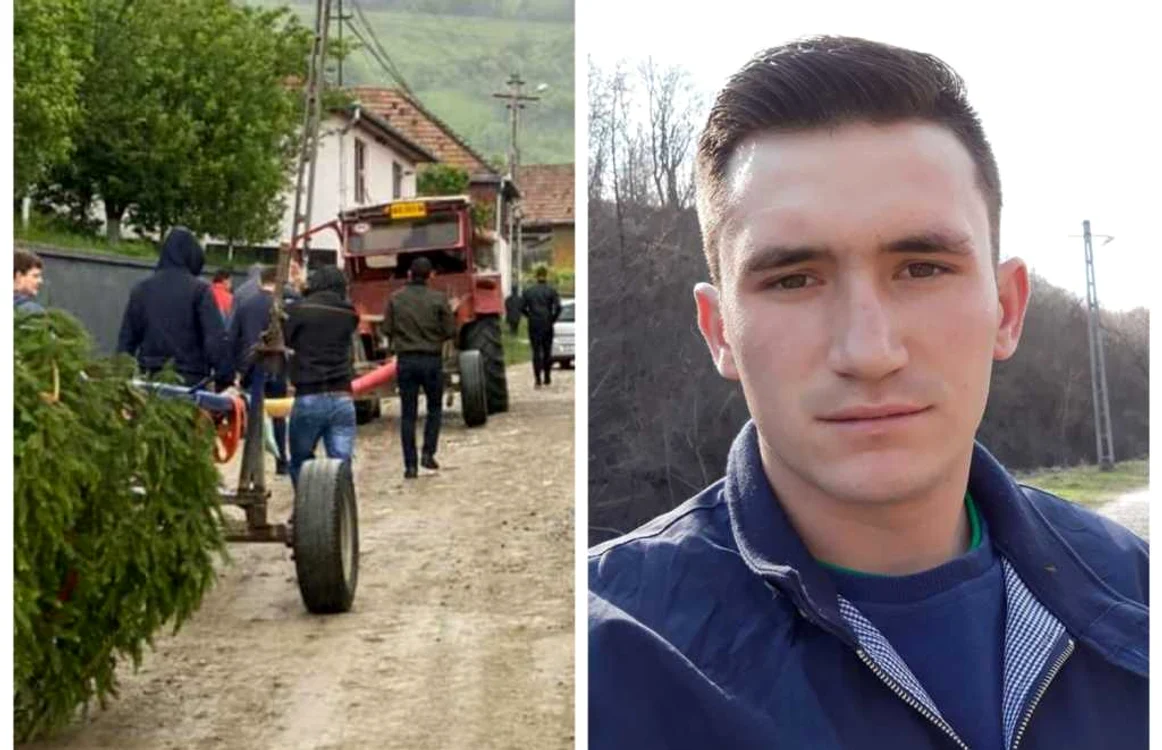 Puţini dintre prietenii tânărului au putut participa la slujba de înmormântare