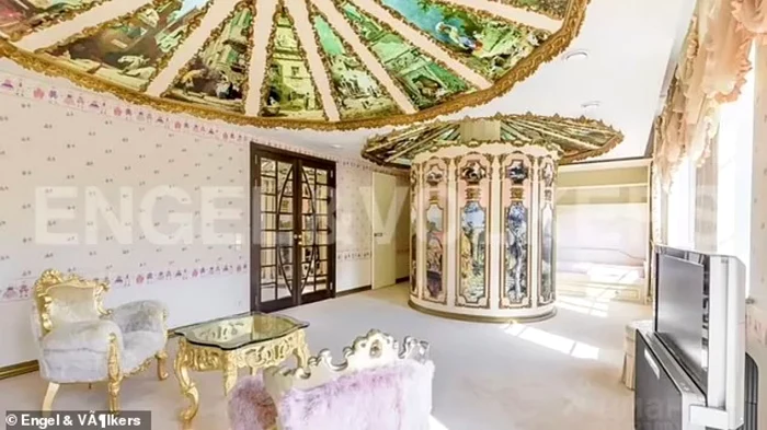 Imagin din apartamentul de lux al fiicei secrete a lui Putin FOTO via Daily Mail