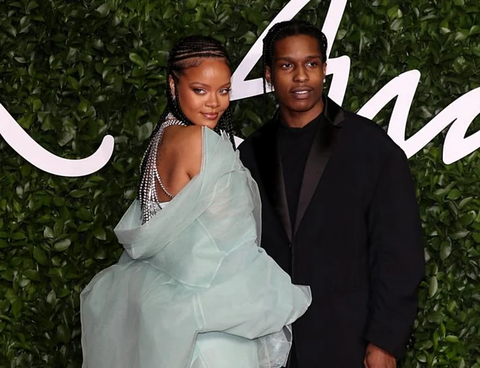 A$AP Rocky, alături de Rihanna. Sursa foto: Adevărul.ro