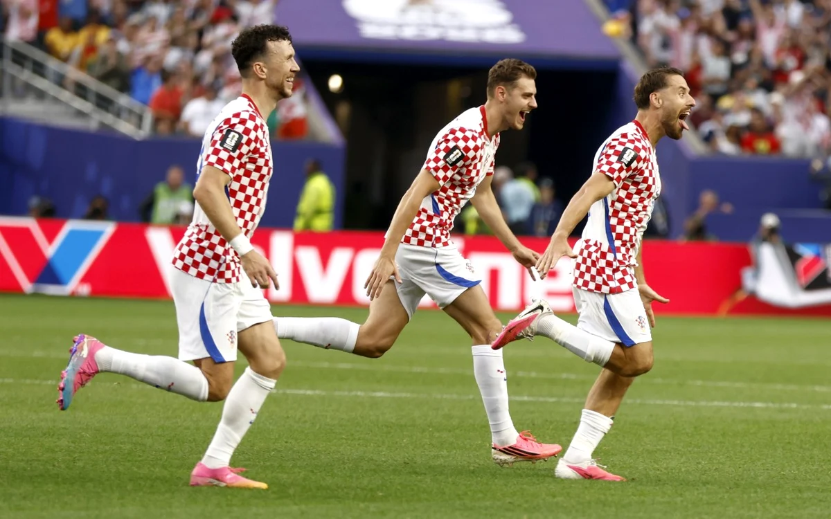Croații se bucură după ce au învins Ghana (Foto: EPAImages)