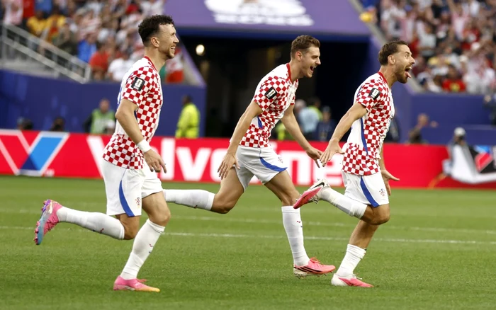 Croații se bucură după ce au învins Ghana (Foto: EPAImages)