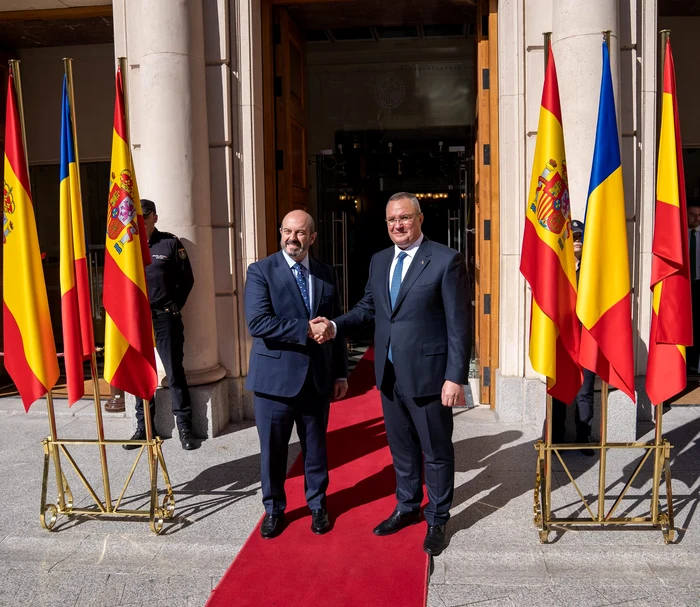 Preşedintele Senatului, Nicolae Ciucă cu omologul său spaniol, Pedro Rollan Ojeda Foto: Facebook