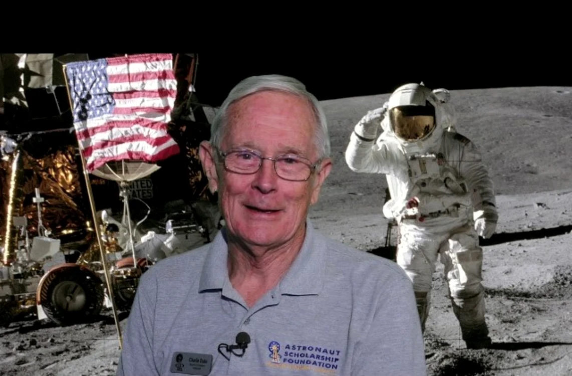 Charles Duke vine pentru prima dată în România. FOTO: captură video 