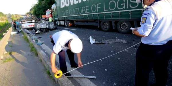 Accident mortal la ieşirea din Deva