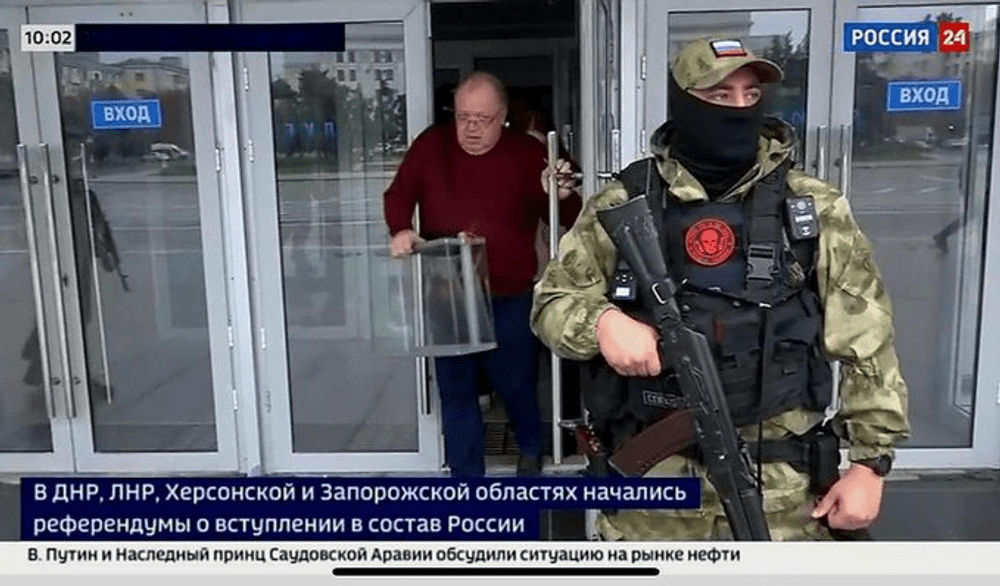 Pseudo-referendumurile Rusiei în Ucraina. Ce spun locuitorii despre vot: „Nu am văzut nicio campanie”