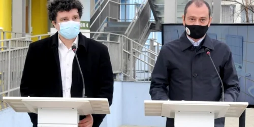 Nicușor Dan și Daniel Băluță în conflict din cauza autorizatiilor pentru lucrările la planșeu Unirii jpeg