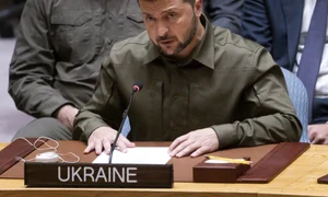 Volodimir Zelenski in Consiliul de Securitate al ONU FOTO EPA EFE jpg