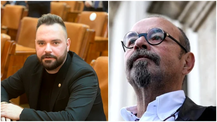 Fiul lui Piedone este deputat în Parlamentul României. Foto: colaj Facebook