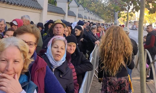 coada pelerinaj Sf Dumitru, 2024, foto Facebook jpg