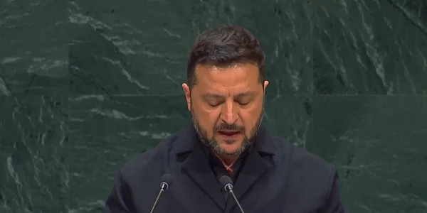 zelenski la tribuna ONU captura YouTube png
