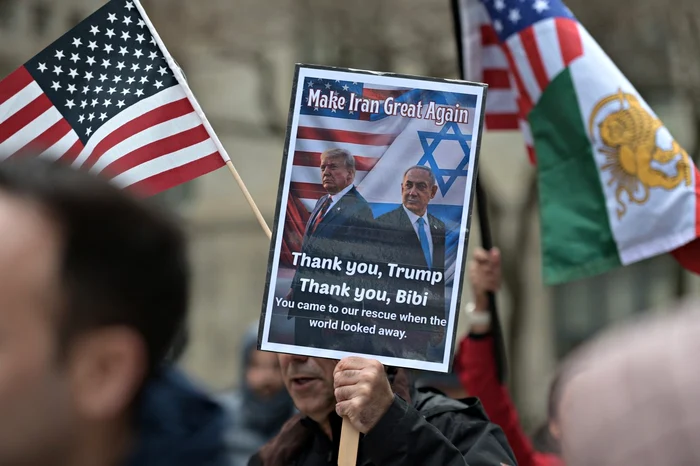 Susținători ai opoziției iraniene FOTO Profimedia