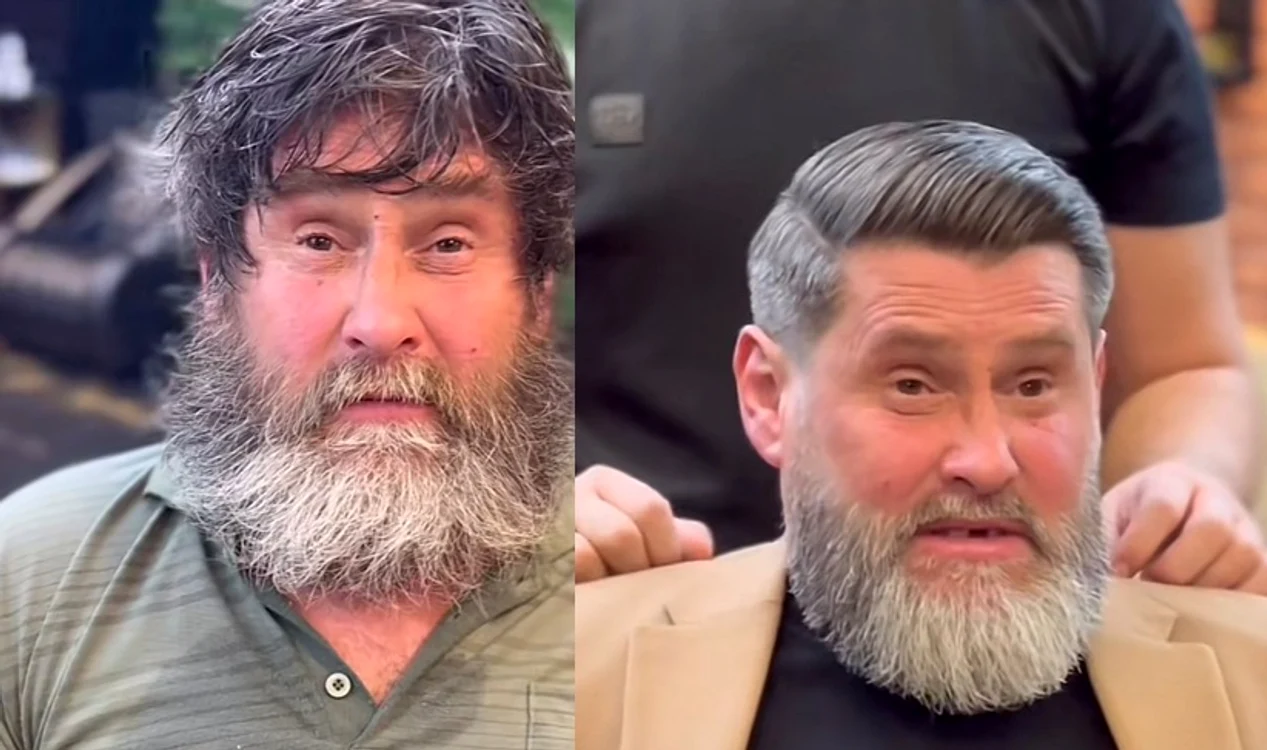 Om al străzii, tuns de Virgil the Barber SURSA Arhiva personală