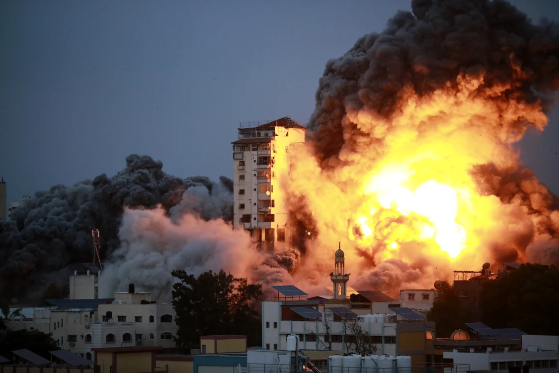 Bombardament împotriva Hamas FOTO Profimedia