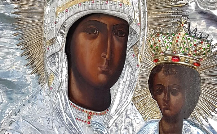 Icoana Maicii Domnului de la schitul Pocrov FOTO doxologia.ro