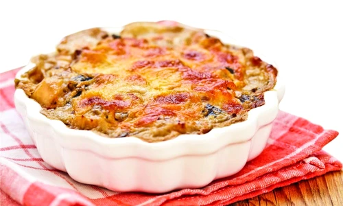 tarta fara aluat cu ciuperci si praz jpeg
