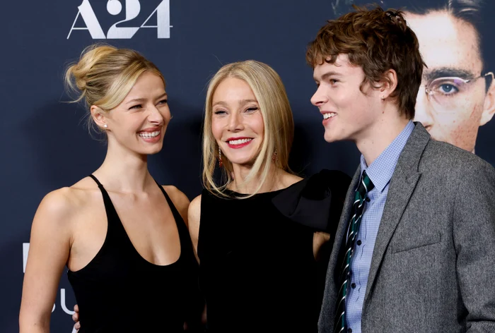 Apple Martin, Gwyneth Paltrow și Moses Martin la premiera filmului „Marty Supreme” 16 decembrie 2025, profimedia 1059812170 jpg
