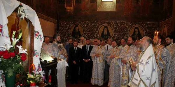Slujba de cinstire a icoanei "Prodromiţa". Foto