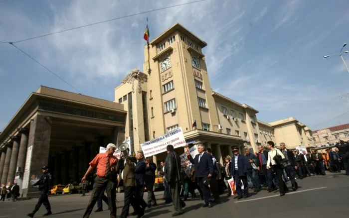 Marşul va porni din zona Gara de Nord FOTO Arhiva Adevărul