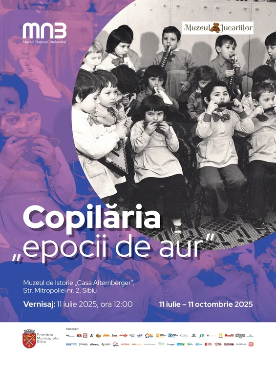 „Copilăria «Epocii de Aur»”, expoziție inedită la Muzeul Național Brukenthal din Sibiu