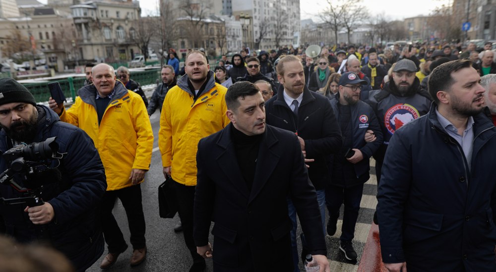 Protestul AUR din faţa sediului ASF s-a lăsat cu sancțiuni în valoare de 30.000 lei