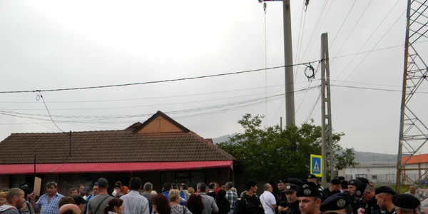 jandarmi protest mehedinti 