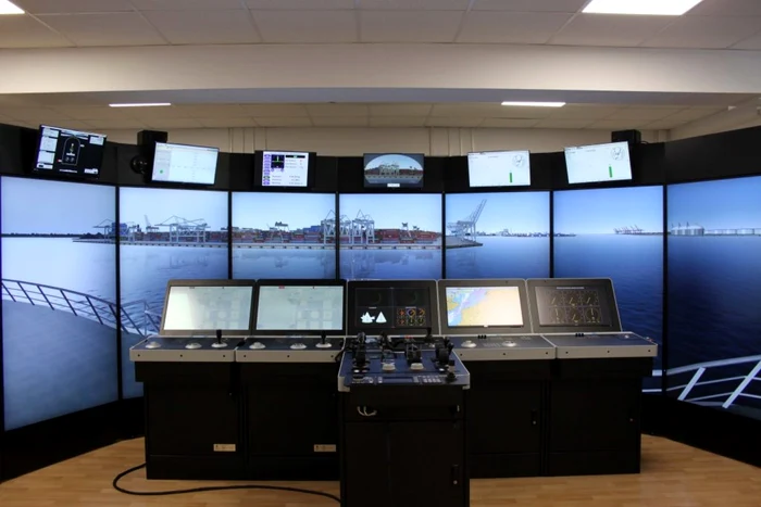 Parte a simulatorului K-Sim Offshore DP (Dynamic Positioning) Class A cumpărat de CERONAV.