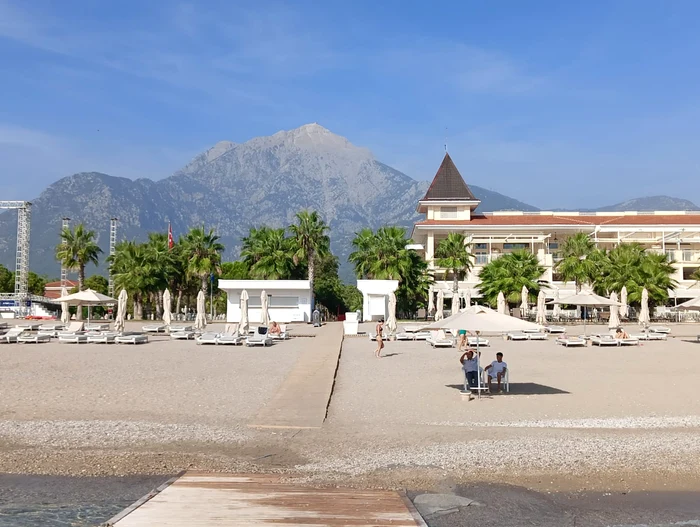 La sfârșitul sezonului temperaturile au fost la Kemer de aproape 30 de grade FOTO Mircea Albu