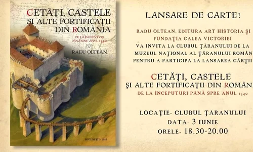 Lansare „Cetăți, Castele și alte fortificații din România” jpeg