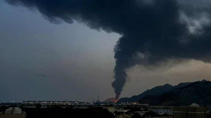 Atacuri iraniene în  Bahrain FOTO: X