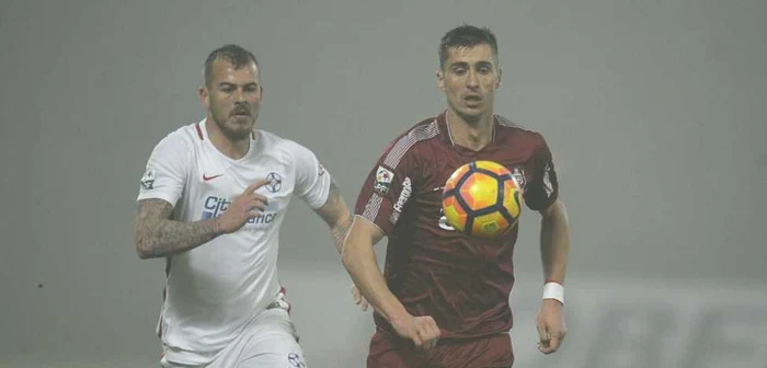 CFR a remizat cu Steaua în prima etapă din 2017. FOTO: Mediafax