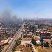 Încleștări druzi beduini  sudul Siriei FOTO EPA EFE jpg
