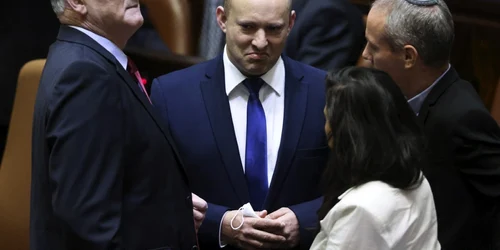 Liderul coaliţiei de dreapta Yamina Naftali Bennett FOTO EPA-EFE