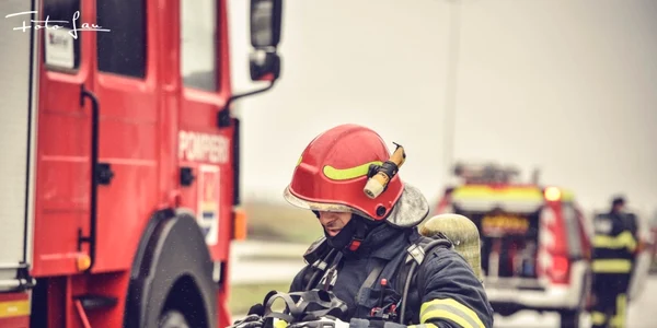Pompir incendiu FOTO ISU