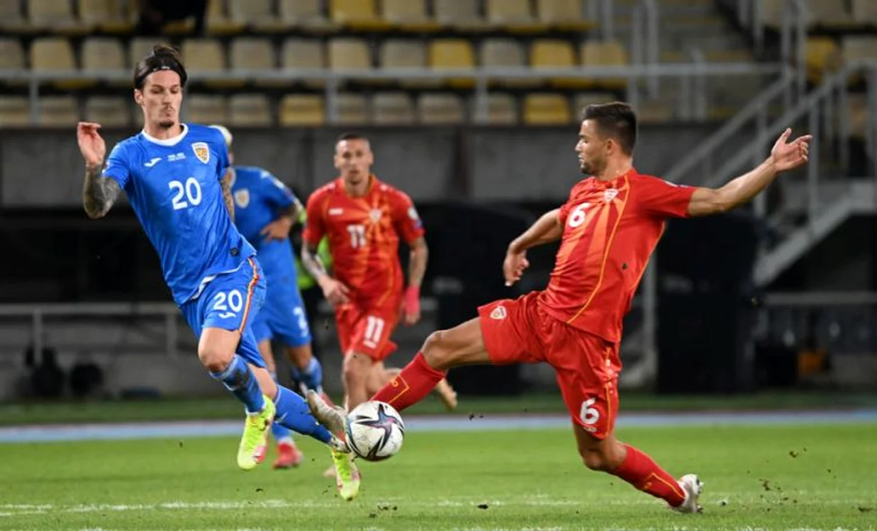 
    Dennis Man a fost titular în Macedonia de NordFOTO: EPA  