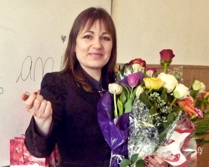 Daniela Bădîrcea, profesor la Liceul teoretic „Grigore Moisil“