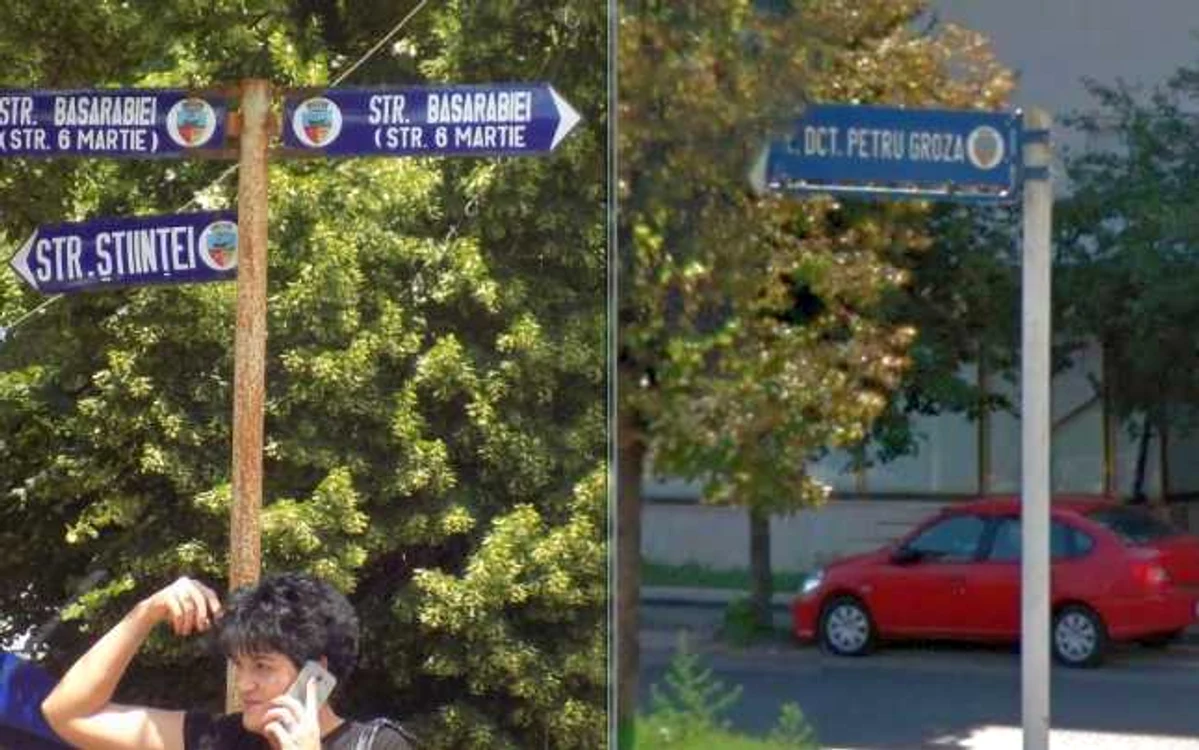 Acum 20 de ani, strada 6 Martie a devenit Basarabiei. Petru Groza încă rezistă FOTO C Crângan