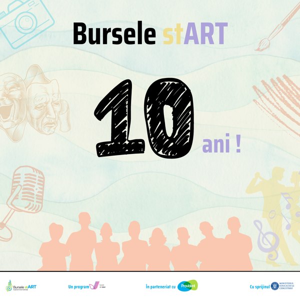 Cum transformi talentul artistic al copilului tău în meserie. Bursele stART: 10 ani de artă și visuri realizate 