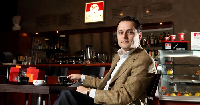 Omul de afaceri Marius Ghenea a închis cafenelele Testa Rossa în 2009, la doar un an de la deschiderea lor FOTO Adevărul
