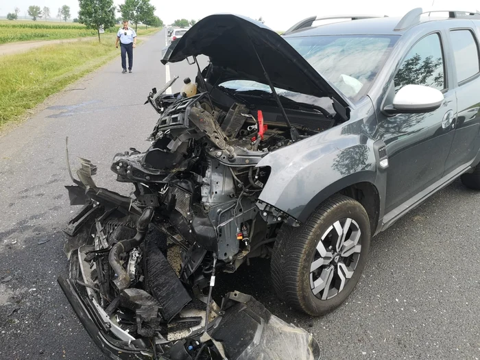 Scena accidentului SURSA DRDP Buzău