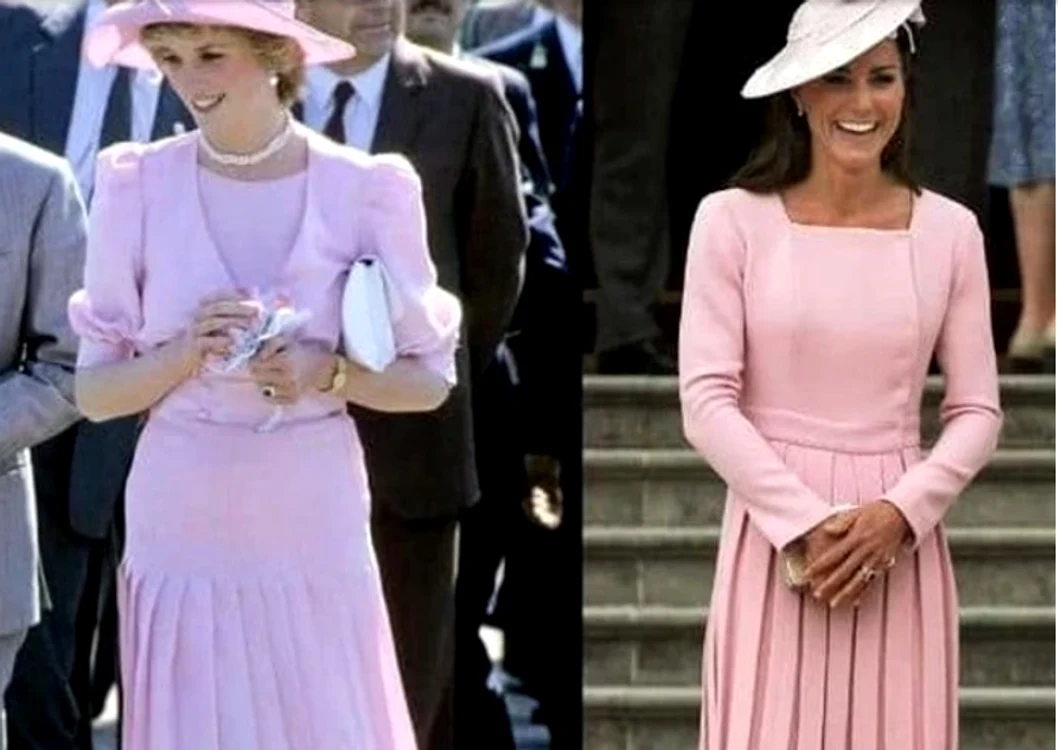 Kate Middleton o omagiază adesea pe Diana prin ținutele pe care le poartă