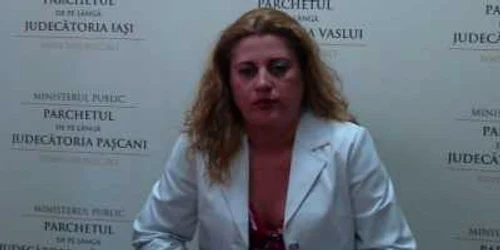 Cornelia Prisăcariu, prim procurorul Parchetului de pe lângă Tribunalul Iaşi