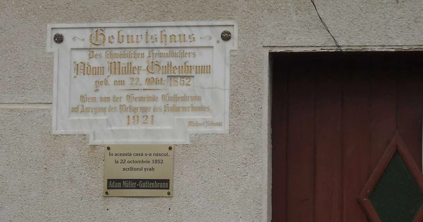 Casa din Zăbrani în care s-a născut Guttenbrunn