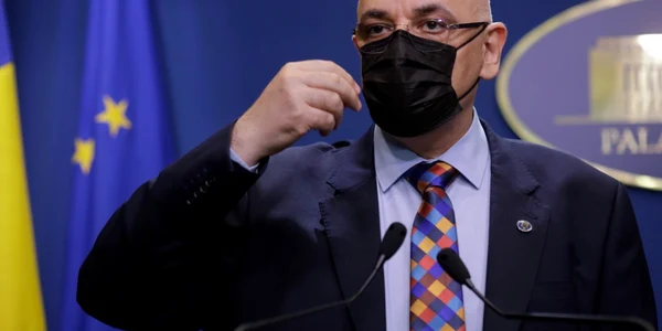 Conferinţă presă Florin Cîţu Raed Arafat accident spital Victor Babes FOTO Inquam Photos / George Calin