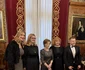 Majestatea Sa Margareta la Castelul Peleș cu Roxana Ciuhulescu, Elisabeta Lipă. FOTO: Instagram