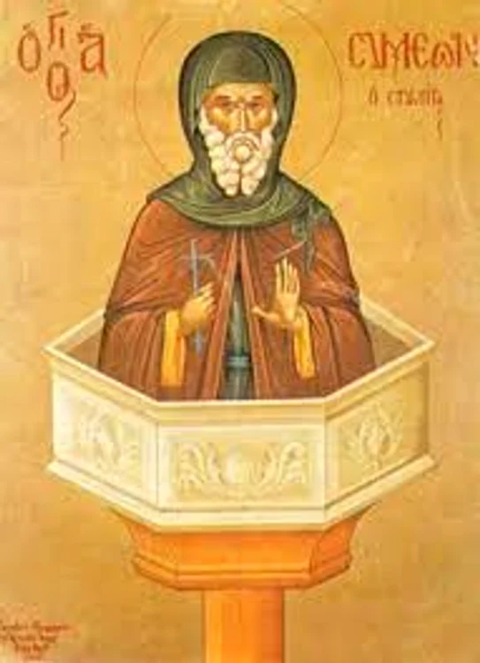 
    Sfântul Simeon Stâlpnicul  este sărbătorit în prima zi a Anului Nou BisericescSursa foto Creștinortodoxro  