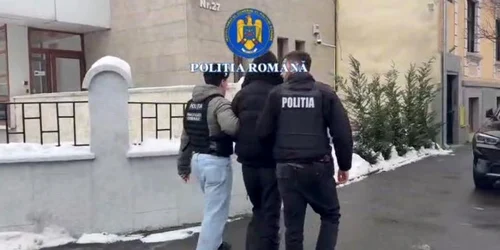 arestat de politisti captură video Poliţia Română jpg