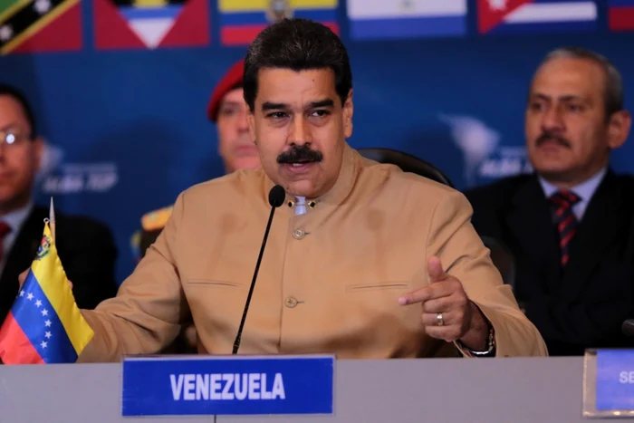 Preşedintele venezuelean Nicolas Maduro, în prim-plan, este un critic acerb al Statelor Unite EPA