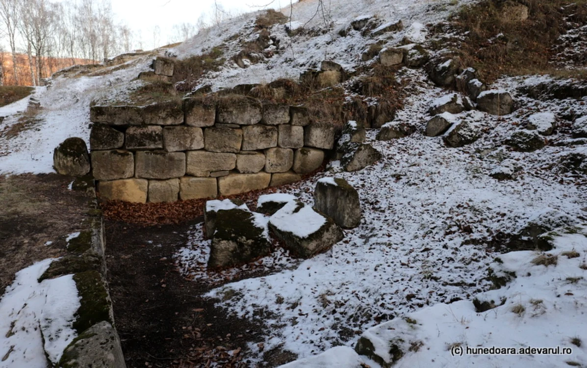 cetatea dacica blidaru foto daniel guta adevarul